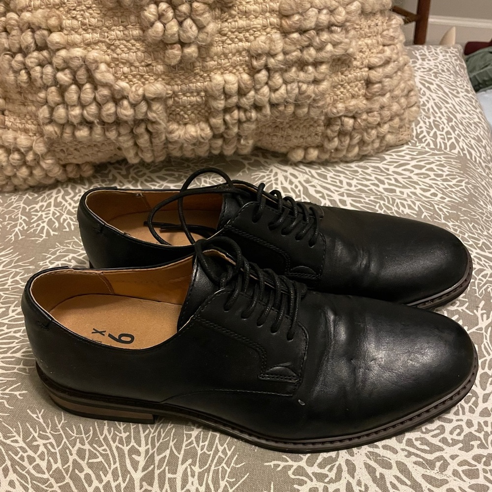 Mix No 6 Pearson Mens Black Dress Shoes 9.5 9 1/2